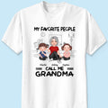 Grandma Grandkids Sitting Favorite People Call Me Grandma Personalized Shirt